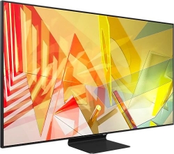Телевизор QLED Samsung 55 QE55Q90TAUXRU Q черный/Ultra HD/1200Hz/DVB-T2/DVB-C/DVB-S2/USB/WiFi/Smart TV RUS