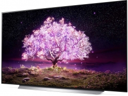 Телевизор OLED LG 78 OLED77C1RLA черный/Ultra HD/50Hz/DVB-T2/DVB-C/DVB-S2/USB/WiFi/Smart TV RUS