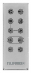 Колонка порт. Telefunken TF-PS1276B черный