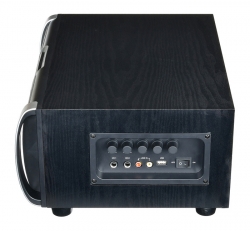 Минисистема Hyundai H-MAC120 серый 60Вт/FM/USB/BT/SD/MMC