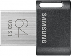 Флеш Диск Samsung 64Gb Fit Plus MUF-64AB/APC USB3.1 черный