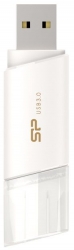 Флеш Диск Silicon Power 16Gb Blaze B06 SP016GBUF3B06V1W белый