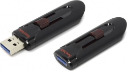 Флеш Диск Sandisk 128Gb Cruzer Glide SDCZ600-128G-G35 черный/красный