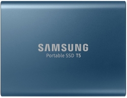 Жесткий диск SSD Samsung USB-C 500Gb MU-PA500B/WW T5 1.8 синий