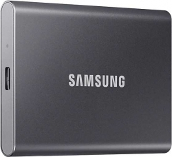 Жесткий диск SSD Samsung USB-C 500Gb MU-PC500T/WW T7 черный