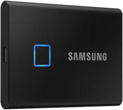 Жесткий диск SSD Samsung USB-C 2Tb MU-PC2T0K/WW T7 Touch 1.8 черный