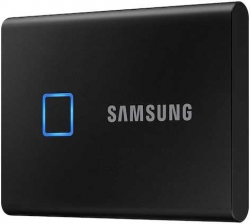 Жесткий диск SSD Samsung USB-C 2Tb MU-PC2T0K/WW T7 Touch 1.8 черный