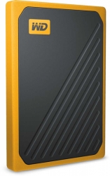 Жесткий диск SSD WD USB 3.0 1Tb WDBMCG0010BYT-WESN My Passport Go 1.8 черный