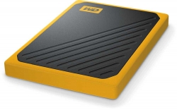 Жесткий диск SSD WD USB 3.0 1Tb WDBMCG0010BYT-WESN My Passport Go 1.8 черный