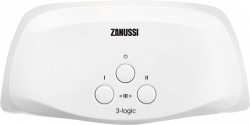 Водонагреватель Zanussi 3-logic TS 6.5кВт электрический настенный/белый