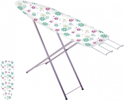 Гладильная доска Eurogold OK Spring Flowers 110x30см рег.высот. (A2)