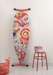 Гладильная доска Brabantia 345746 135x45см рег.высот. красный