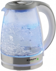 Чайник электрический Scarlett SC-EK27G75 белый