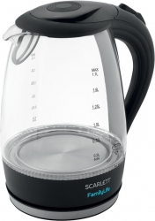 Чайник электрический Scarlett SC-EK27G74 черный