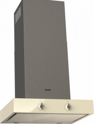 Вытяжка каминная Gorenje Infinity WHT68INI бежевый/платиновый управление: тактовое (1 мотор)