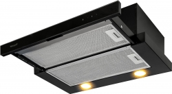 Вытяжка встраиваемая Weissgauff TEL 06 Soft Touch BL черный