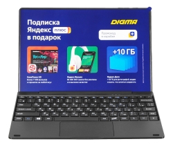 Планшет Digma EVE 10 C401T Apollo Lake N3350 (1.1) 2C/RAM4Gb/ROM64Gb 10.1 IPS 1280x800/Windows 10/черный/1.8Mpix/1.8Mpix/BT/WiFi/Touch/microSD 128G