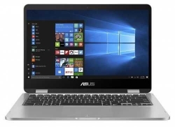 Ноутбук Asus VivoBook TP401MA-EC296T Pentium Silver N5030/4Gb/SSD128Gb/UMA/14/Touch/FHD 1920x1080/Windows 10/grey/WiFi/BT/Cam