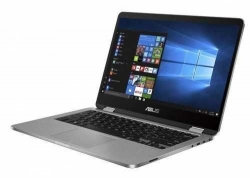 Ноутбук Asus VivoBook TP401MA-EC296T Pentium Silver N5030/4Gb/SSD128Gb/UMA/14/Touch/FHD 1920x1080/Windows 10/grey/WiFi/BT/Cam