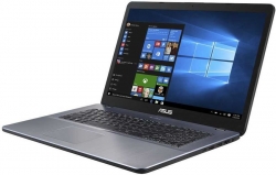 Ноутбук Asus VivoBook M705BA-BX067T A9 9425/8Gb/SSD256Gb/AMD Radeon R4/17.3/HD+ 1600x900/Windows 10/grey/WiFi/BT/Cam
