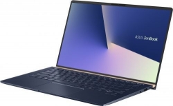 Ноутбук Asus Zenbook UX433FLC-A5230T Core i5 10210U/8Gb/SSD512Gb/nVidia GeForce MX250 2Gb/14/IPS/FHD 1920x1080/Windows 10 Home/blue/WiFi/BT/Cam/Bag