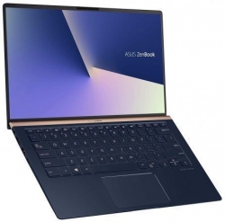 Ноутбук Asus Zenbook UX433FLC-A5230T Core i5 10210U/8Gb/SSD512Gb/nVidia GeForce MX250 2Gb/14/IPS/FHD 1920x1080/Windows 10 Home/blue/WiFi/BT/Cam/Bag