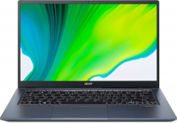 Ультрабук Acer Swift 3X SF314-510G-745A Core i7 1165G7/16Gb/SSD1Tb/Intel Iris Xe Max 4Gb/14/IPS/FHD 1920x1080/Eshell/blue/WiFi/BT/Cam/3815mAh