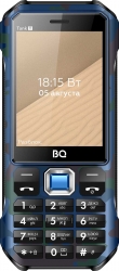 Мобильный телефон BQ 2824 Tank T 32Mb камуфляжный синий моноблок 2Sim 2.8 240x320 Nucleus 0.3Mpix GSM900/1800 GSM1900 MP3 FM microSD max16Gb