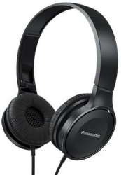 Наушники накладные Panasonic RP-HF100GC-K 1.2м черный проводные оголовье