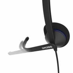 Наушники с микрофоном Koss CS195-USB черный 2.4м накладные оголовье (80000056)