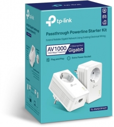 Сетевой адаптер Powerline TP-Link TL-PA7017PKIT AV1000 Gigabit Ethernet