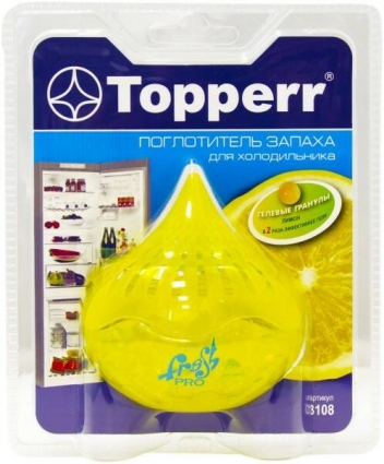 Поглотитель запахов Topperr 3108 лимон