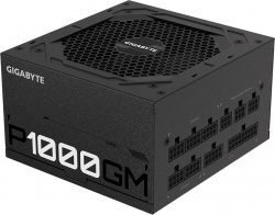 Блок питания Gigabyte ATX 1000W GP-P1000GM 80+ gold 24+4+4pin APFC 120mm fan 8xSATA Cab Manag RTL