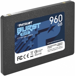 Накопитель SSD Patriot 960Gb PBE960GS25SSDR Burst Elite