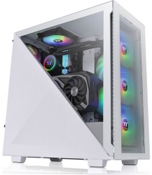 Корпус Thermaltake Divider 300 TG ARGB белый без БП ATX 2x120mm 2xUSB3.0 audio front door bott PSU