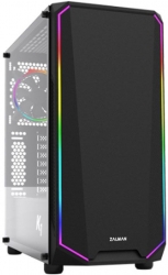 Корпус Zalman K1 Rev.B черный без БП ATX 8x120mm 5x140mm 2xUSB2.0 2xUSB3.0 audio bott PSU