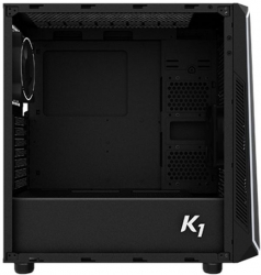 Корпус Zalman K1 Rev.B черный без БП ATX 8x120mm 5x140mm 2xUSB2.0 2xUSB3.0 audio bott PSU