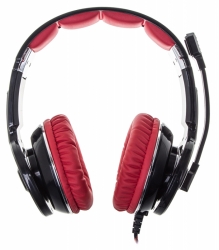 Наушники с микрофоном Oklick HS-L350G RED WAR черный