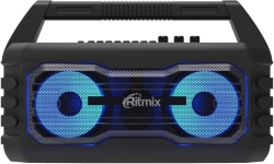 Колонка порт. Ritmix SP-610B черный 20W 2.0 BT/3.5Jack/USB 10м 2000mAh (80000679)