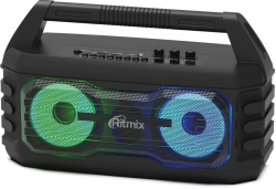 Колонка порт. Ritmix SP-610B черный 20W 2.0 BT/3.5Jack/USB 10м 2000mAh (80000679)