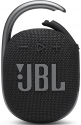 Колонка порт. JBL Clip 4 черный 5W 1.0 BT 15м 500mAh (JBLCLIP4BLK)