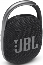 Колонка порт. JBL Clip 4 черный 5W 1.0 BT 15м 500mAh (JBLCLIP4BLK)