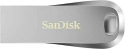 Флеш Диск Sandisk 64Gb Ultra Luxe SDCZ74-064G-G46 серебристый