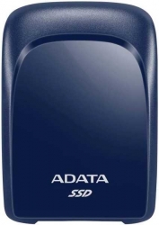 Накопитель SSD A-Data USB-C 240Gb ASC680-240GU32G2-CBL SC680 1.8 синий