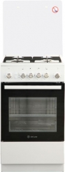 Плита Газовая De Luxe 5040.30г (кр) ЧР белый