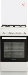 Плита Газовая De Luxe 5040.40г (кр) ЧР белый