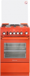 Плита Газовая De Luxe 5040.40г (кр) ЧР-017 коричневый
