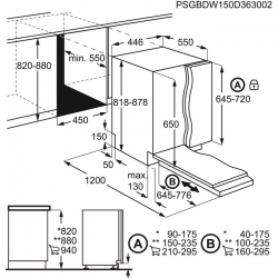 Посудомоечная машина Zanussi ZSLN2321