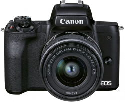 Фотоаппарат Canon EOS M50 черный 24.1Mpix 3 4K WiFi 18-150 IS STM LP-E12 (с объективом)