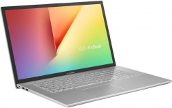 Ноутбук Asus VivoBook D712DA-AU280 Ryzen 3 3200U/8Gb/SSD512Gb/AMD Radeon Vega 3/17.3/IPS/FHD 1920x1080/noOS/silver/WiFi/BT/Cam